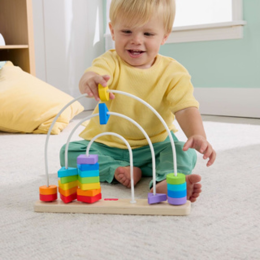 Fisher-Price hout telraam regenboog - Afbeelding 4