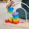 Fisher-Price hout telraam regenboog
