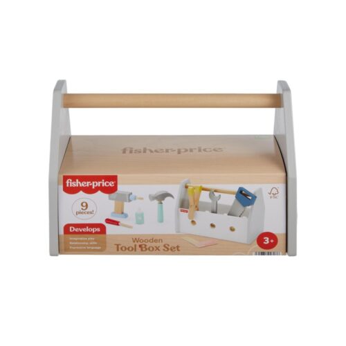 Fisher-Price hout gereedschapkist