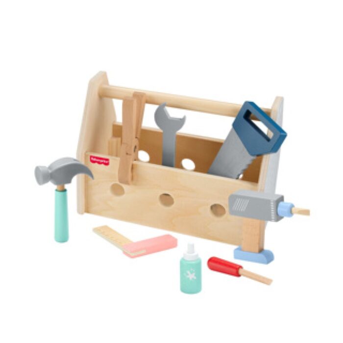 Fisher-Price hout gereedschapkist - Afbeelding 4
