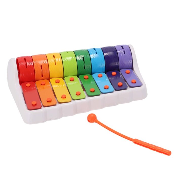 Jipy discover xylofoon met rollers gekleurd