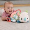 Fisher-Price op de buik spelen zwervende neushoorn