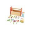Fisher Price hout tuin gereedschap