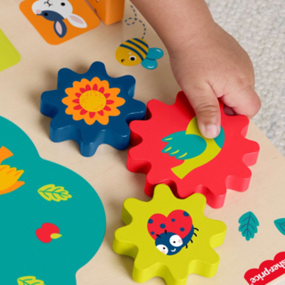 Fisher Price hout activiteiten bord - Afbeelding 5