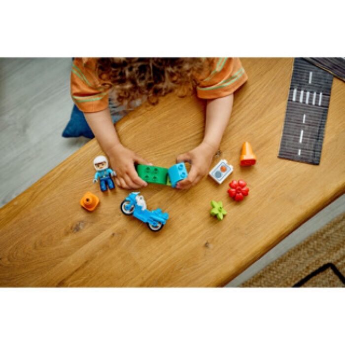 LEGO 10471 Duplo Town Blauwe Politiemotor - Afbeelding 3