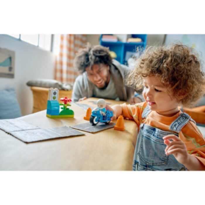 LEGO 10471 Duplo Town Blauwe Politiemotor - Afbeelding 5