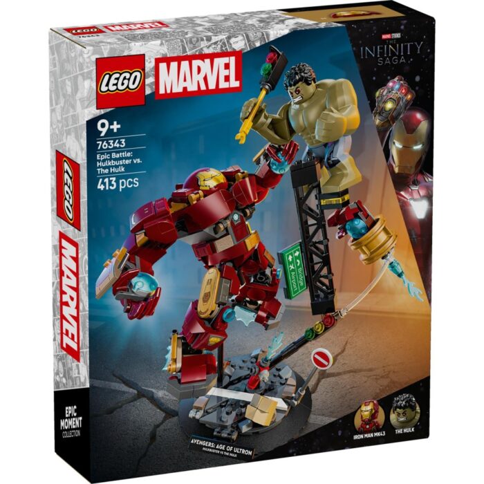 LEGO 76343 Super Heroes Marvel Ultieme strijd:  Hulkbuster vs. Hulk