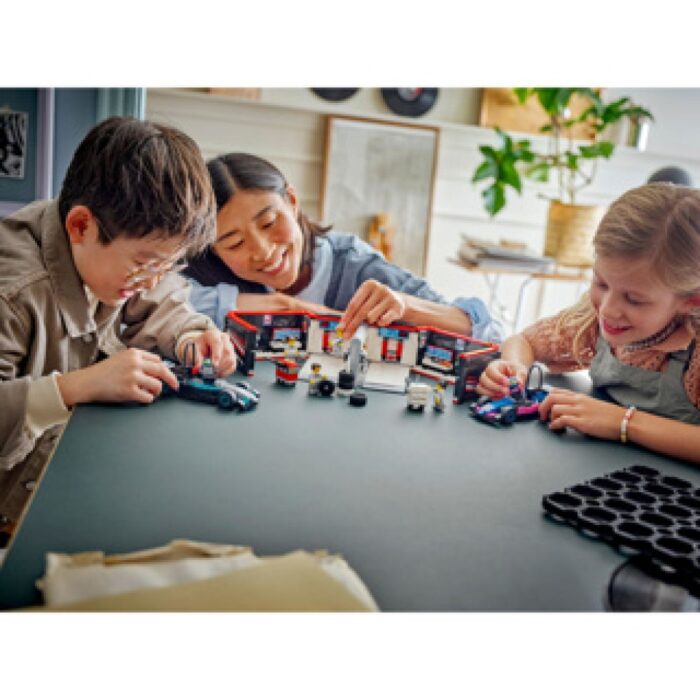 LEGO 60444 City F1® garage met Mercedes-AMG en Alpine auto's - Afbeelding 4