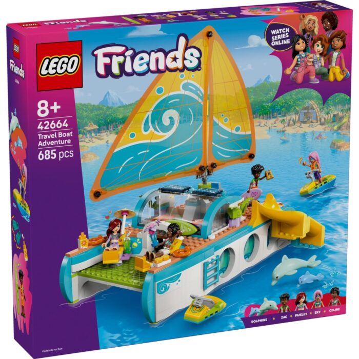 LEGO 42664 Friends Avontuurlijke Bootreis