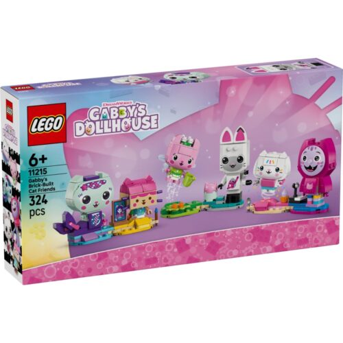 LEGO Gabby's Dollhouse 11215 Gabby’s Bouwbare Kattenvriendjes