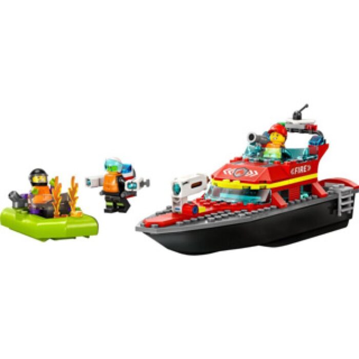 LEGO 60373 City Reddingsboot Brand - Afbeelding 2