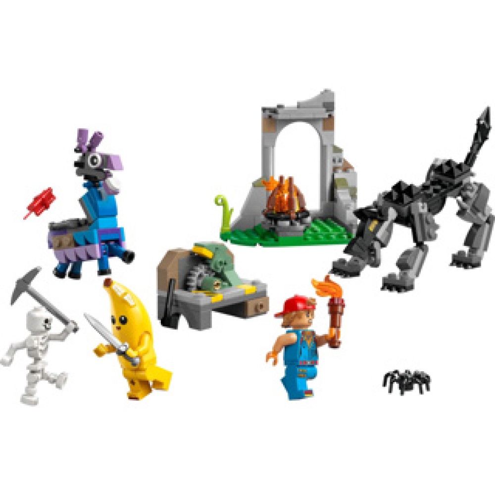 LEGO 77075 Fortnite Peely en Sparkplugs Kamp - Afbeelding 2