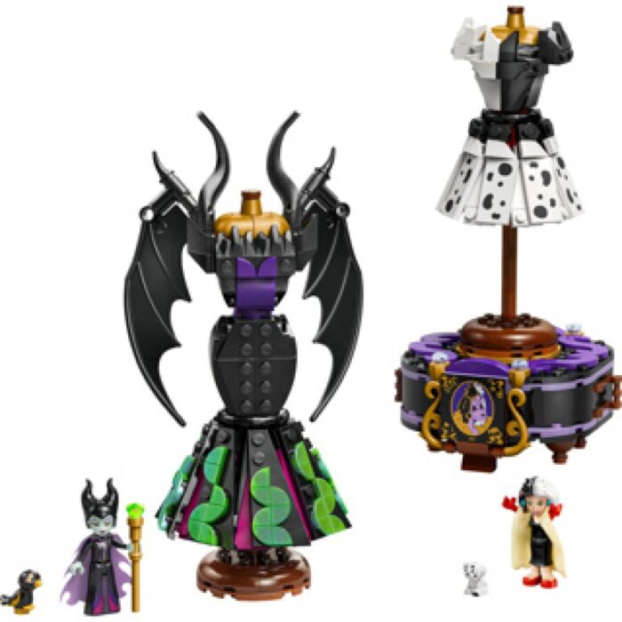 LEGO 43262 Disney Classic De jurken van Maleficent en Cruella De Vil - Afbeelding 2