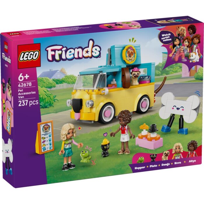 LEGO Lego Friends 42678 Bestelwagen Met  Dierenaccessoires