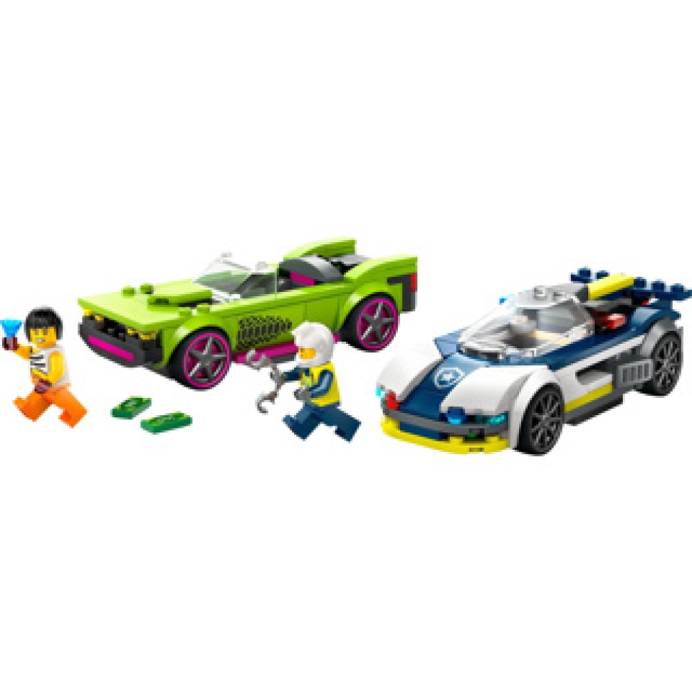 LEGO 60415 City Politiewagen En Snelle Achtervolging - Afbeelding 2