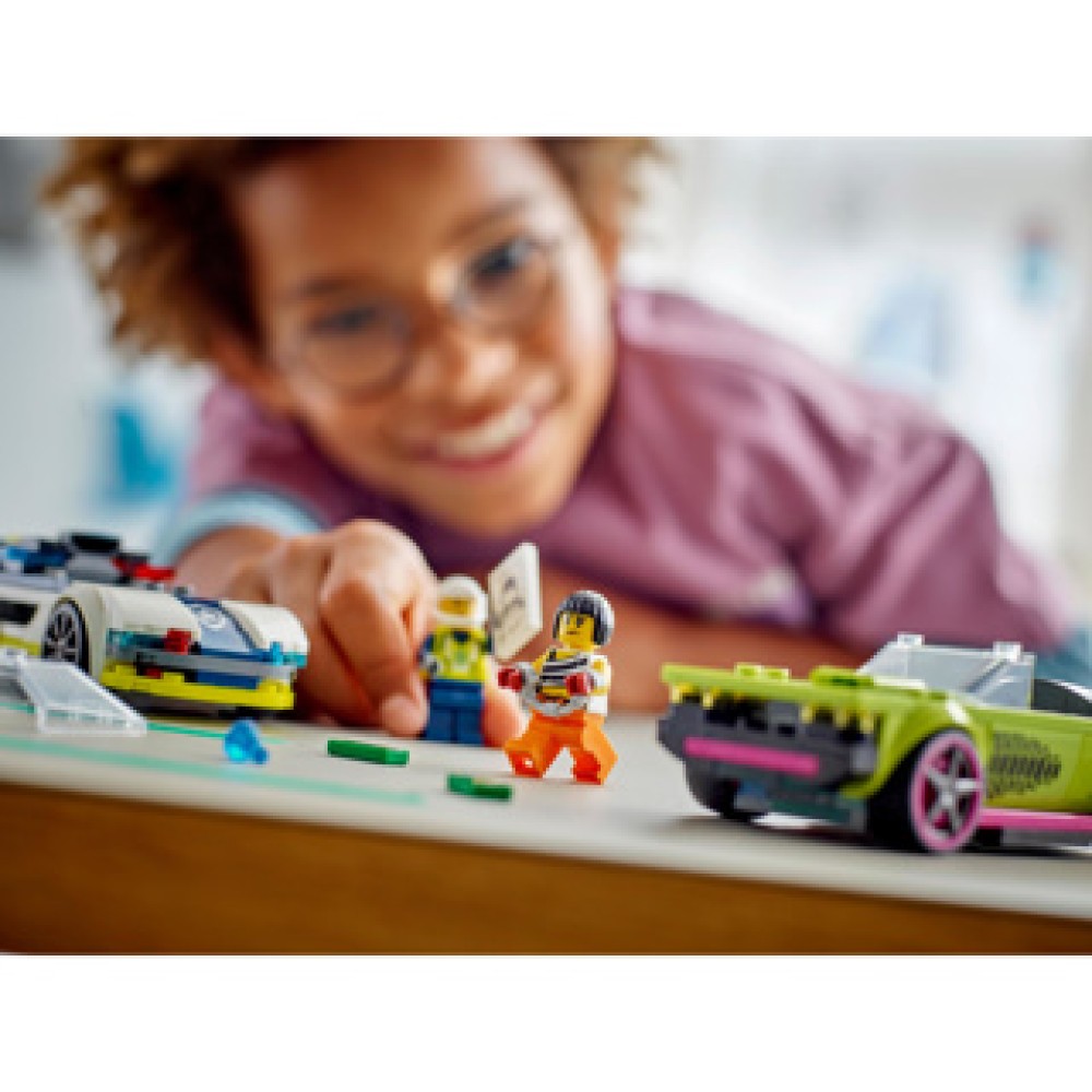 LEGO 60415 City Politiewagen En Snelle Achtervolging - Afbeelding 4