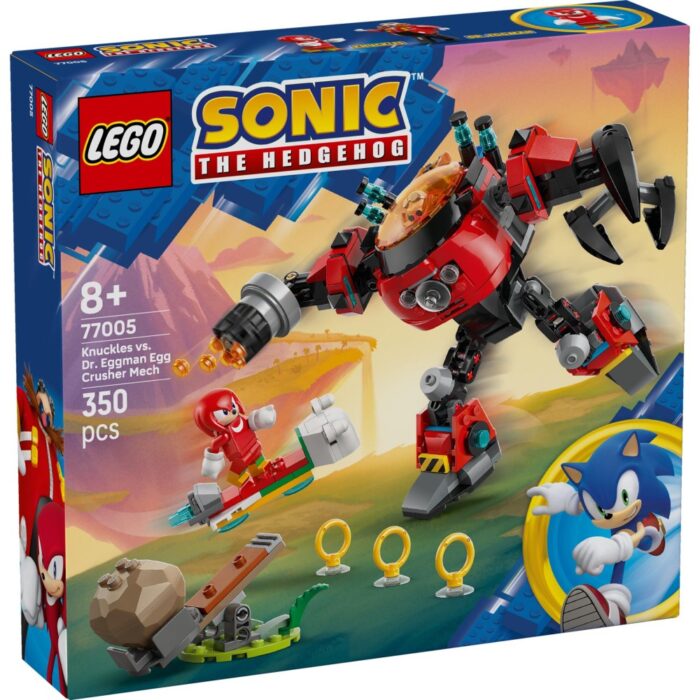 LEGO Sonic 77005 Knuckles Vs. Dr. Eggman Egg  Crusher Mecha