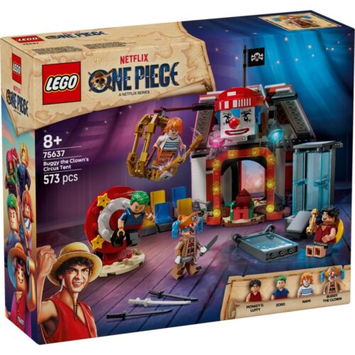 LEGO 75637 One Piece Circustent van Buggy de Clown