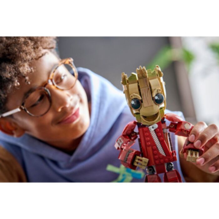 LEGO 76341 Super Heroes Marvel Groot in Ravager jumpsuit - Afbeelding 5