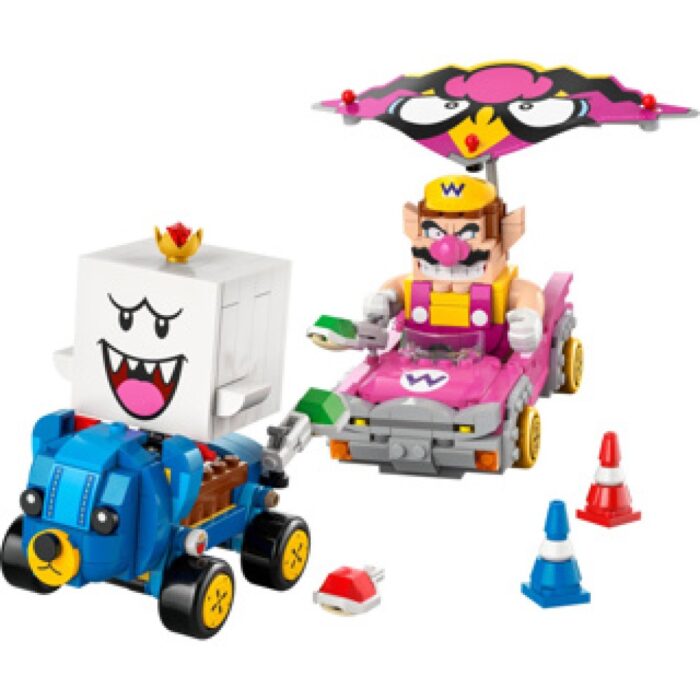 LEGO 72038 Super Mario  Mario Kart – Wario en King Boo - Afbeelding 2
