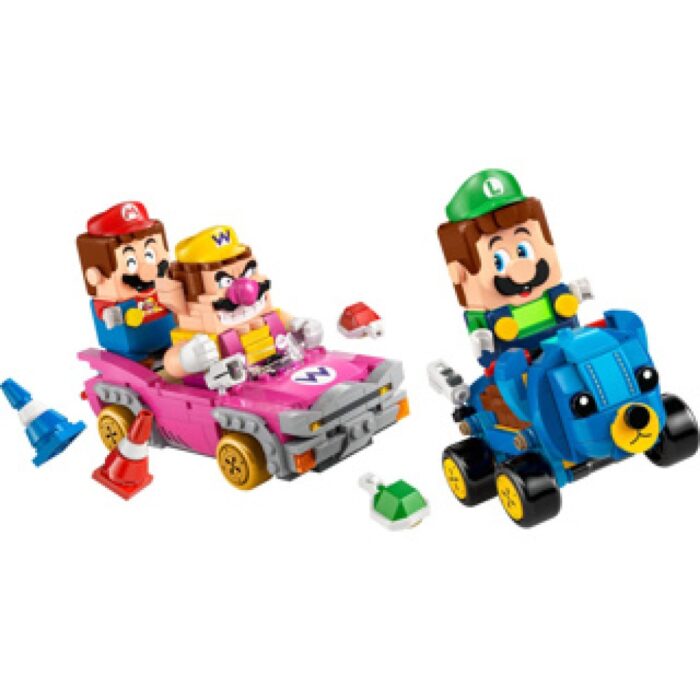 LEGO 72038 Super Mario  Mario Kart – Wario en King Boo - Afbeelding 3