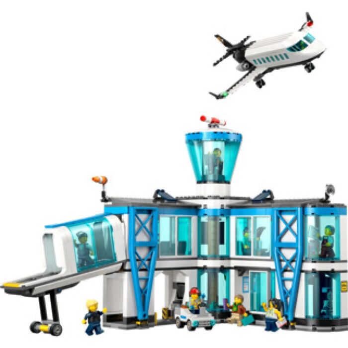 LEGO My City 60502 Luchthaven Met Vliegtuig - Afbeelding 2