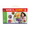 Magnetische tegels diverse vormen 20 delig 6,5 Cm