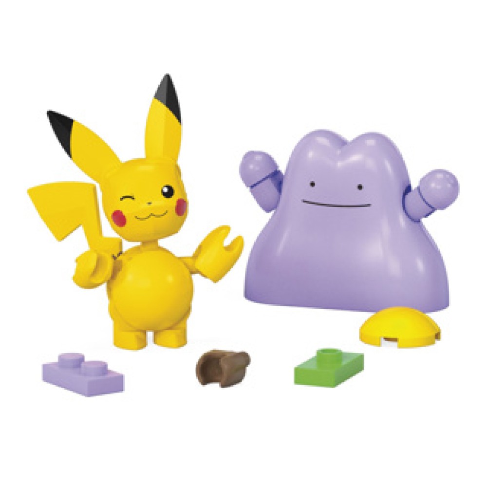Pokemon mega 2-pack Pikachu en Ditto - Afbeelding 4