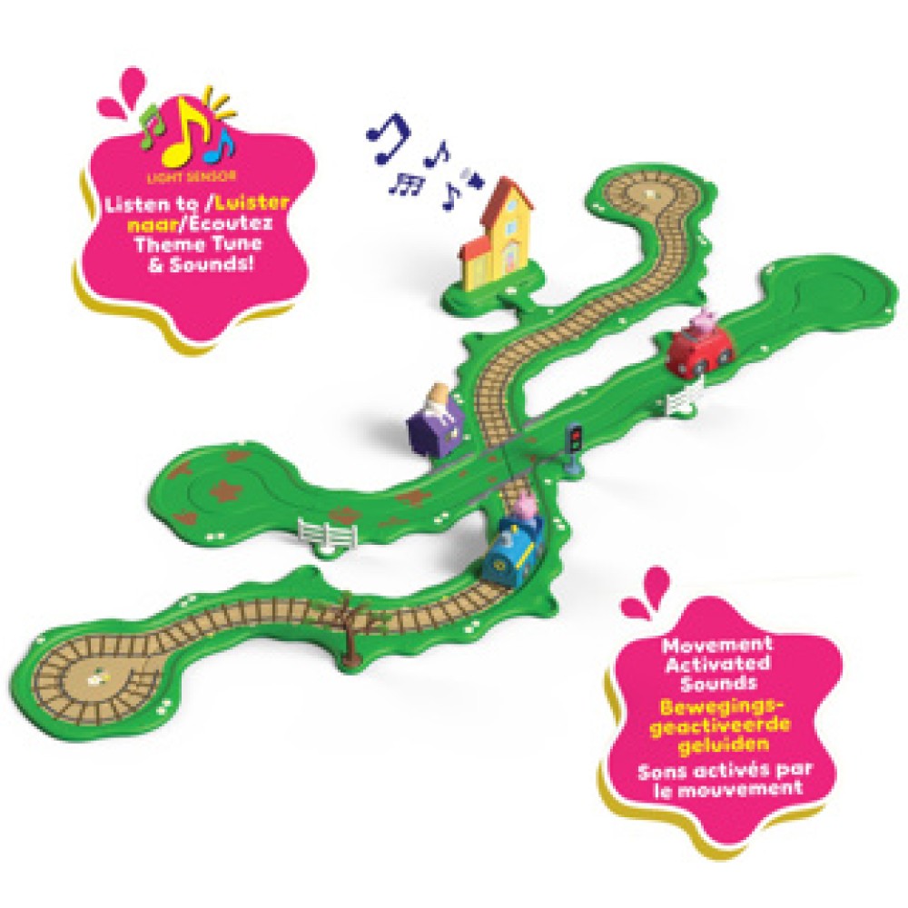 Peppa Whizz Around Peppa's runabout town set - Afbeelding 3