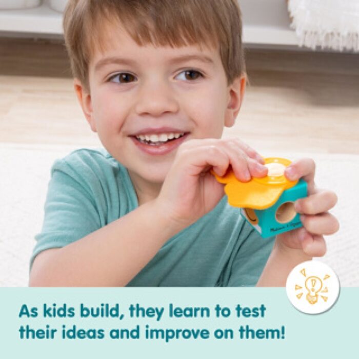 Melissa & Doug Blockables Farm Friends Play Set  (16pc) - Afbeelding 4