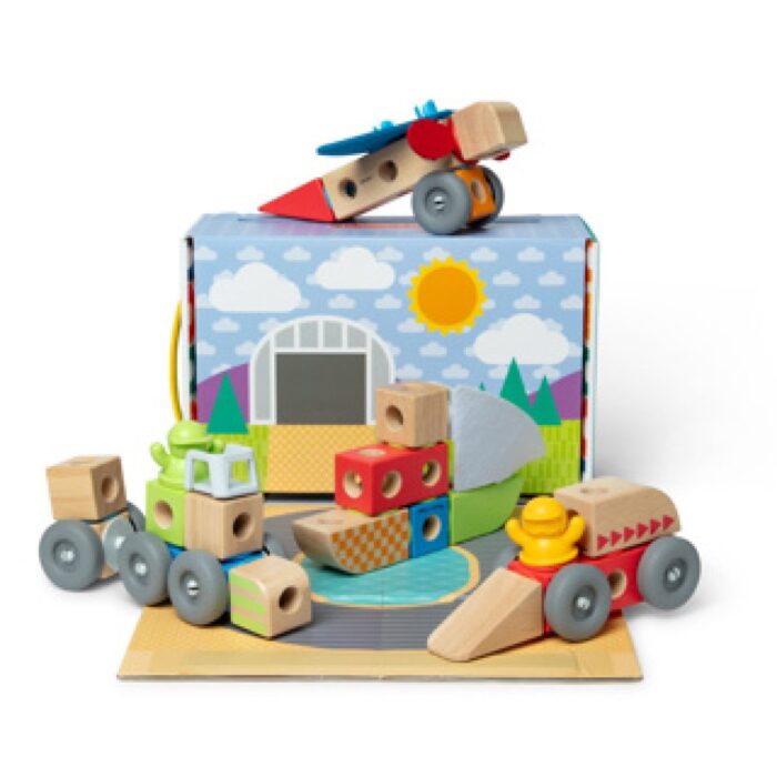 Mellissa & Doug Blockables Vehicles Play Set - Afbeelding 2