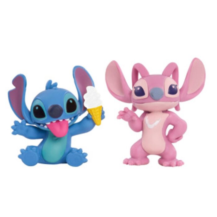 Stitch figuren 2 pak Angel en Stitch ijs - Afbeelding 2