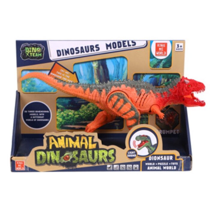 Dino met licht en geluid 2 assorti - Afbeelding 2