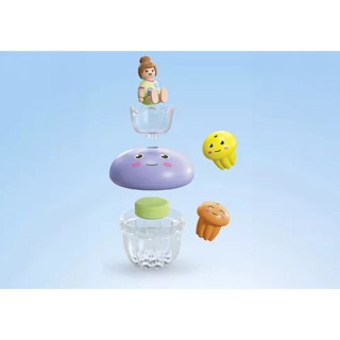 PlayMobil 71439 Junior & Tinti: Kleurrijke Kwallenfamilie - Afbeelding 4