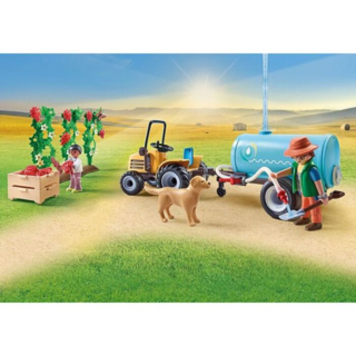 Playmobil 71442 Country Tractor Met Aanhanger En Watertank - Afbeelding 3