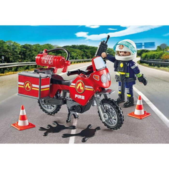 Playmobil 71466 Action Heroes Brandweer Op De  Plaats Van Het Ongeval - Afbeelding 3