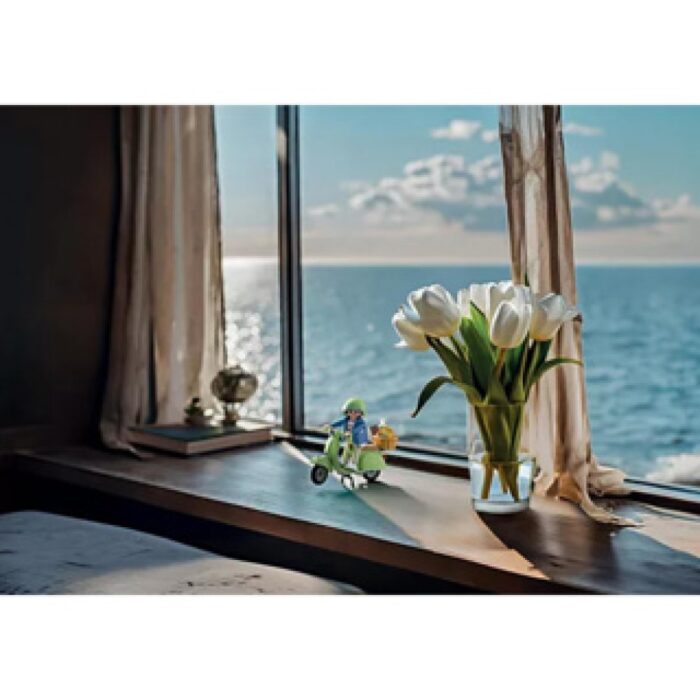 PlayMobil 71621 1969 Vespa 150 Sprint Veloce Lichtgroen - Afbeelding 4