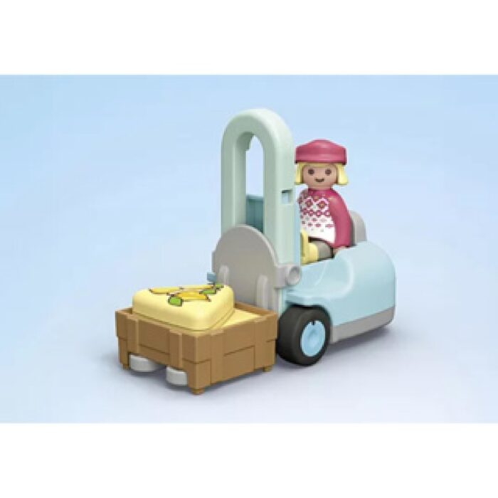PlayMobil 71691 Junior Biologische marktkraam & Heftruck - Afbeelding 4