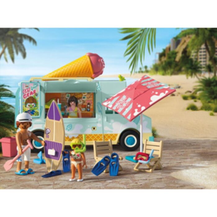 Playmobil 71904 Ijscowagen Met Surfshop - Afbeelding 2