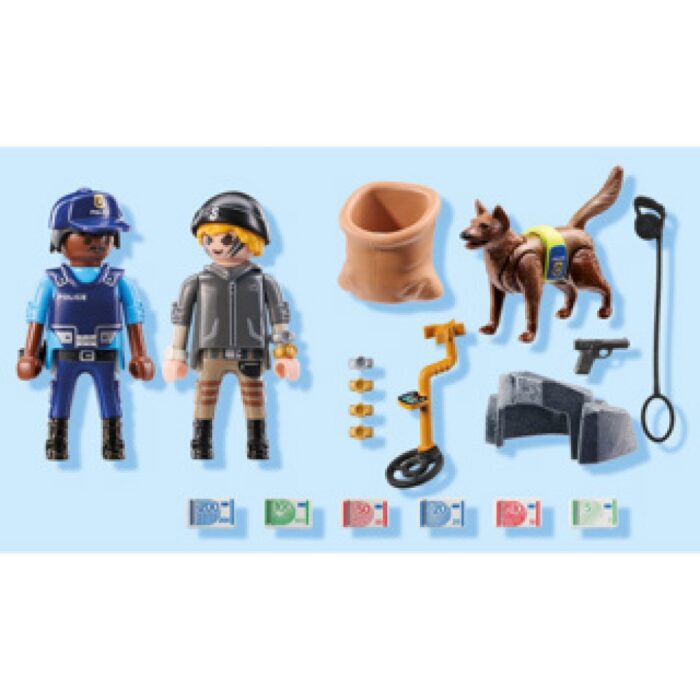 Playmobil 71731 politiehond met boef - Afbeelding 2