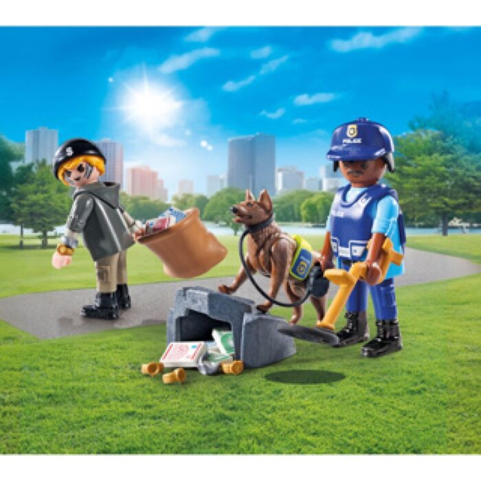 Playmobil 71731 politiehond met boef - Afbeelding 3
