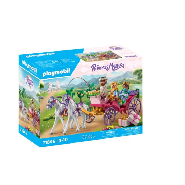 Playmobil 71846 koetsrit met prins en prinses