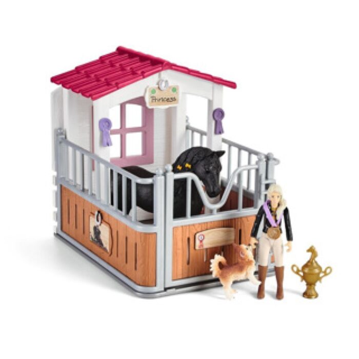 Schleich 42437 Paardenbox Met Paard Princess & Tori - Afbeelding 2