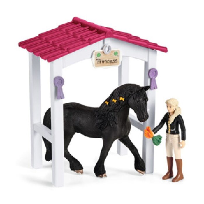 Schleich 42437 Paardenbox Met Paard Princess & Tori - Afbeelding 4