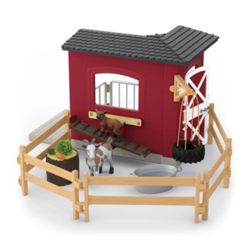 Schleich 42726 Goat Stable - Afbeelding 3