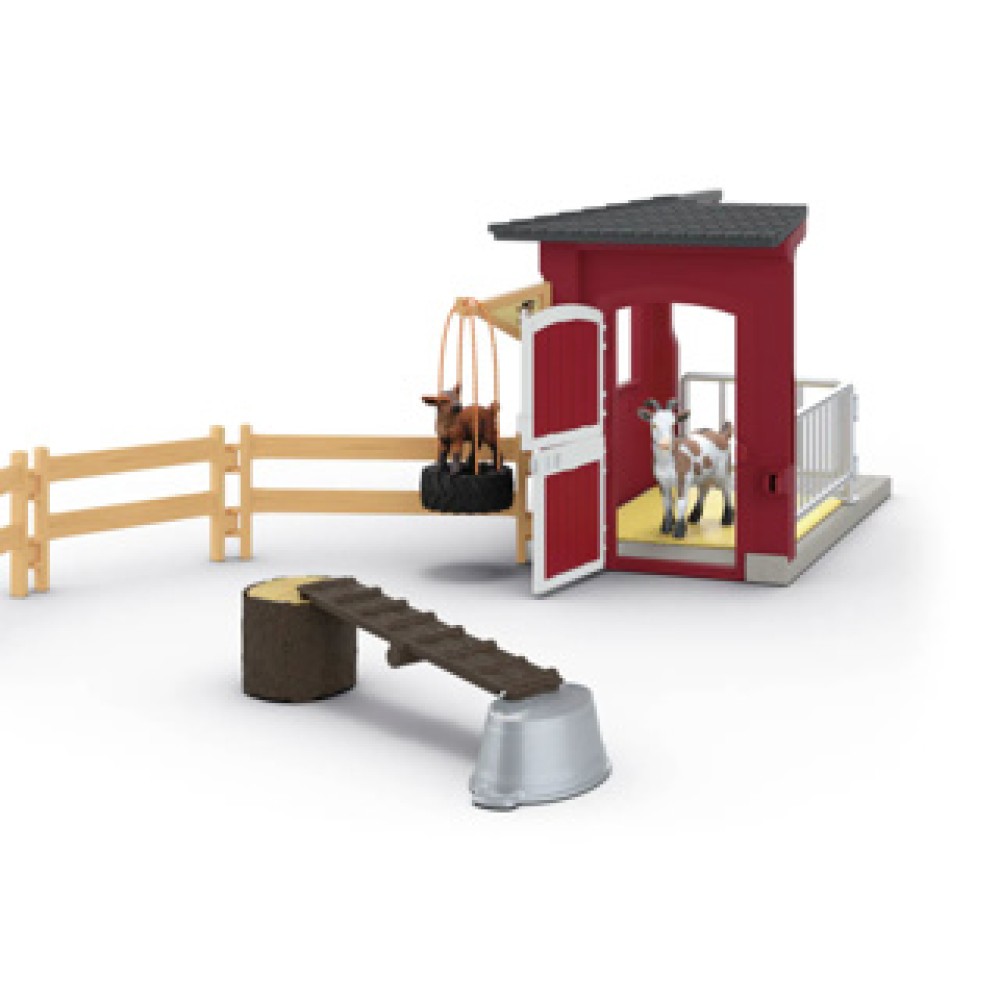 Schleich 42726 Goat Stable - Afbeelding 4