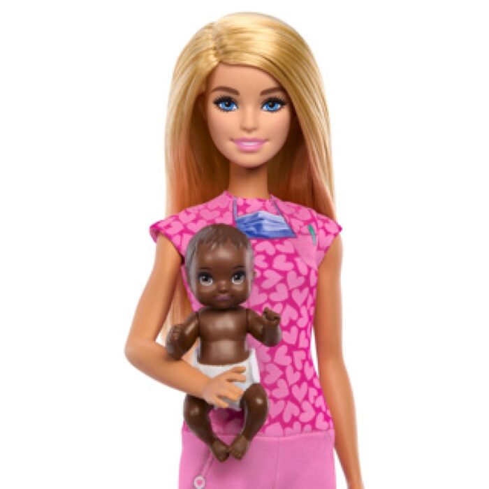 Barbie Career baby dokter speelset met pop - Afbeelding 4