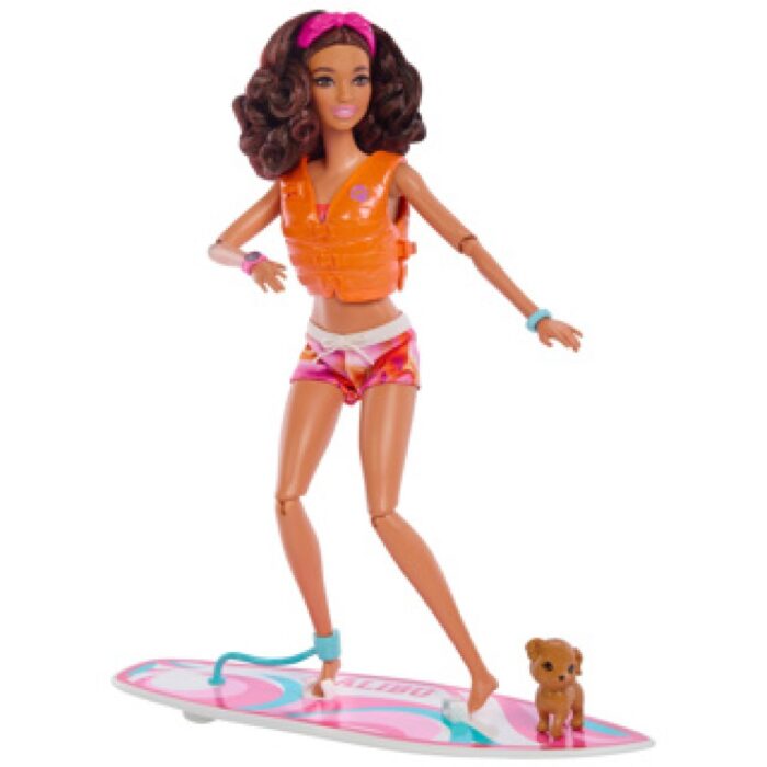 Barbie beach pop met surfplank - Afbeelding 3