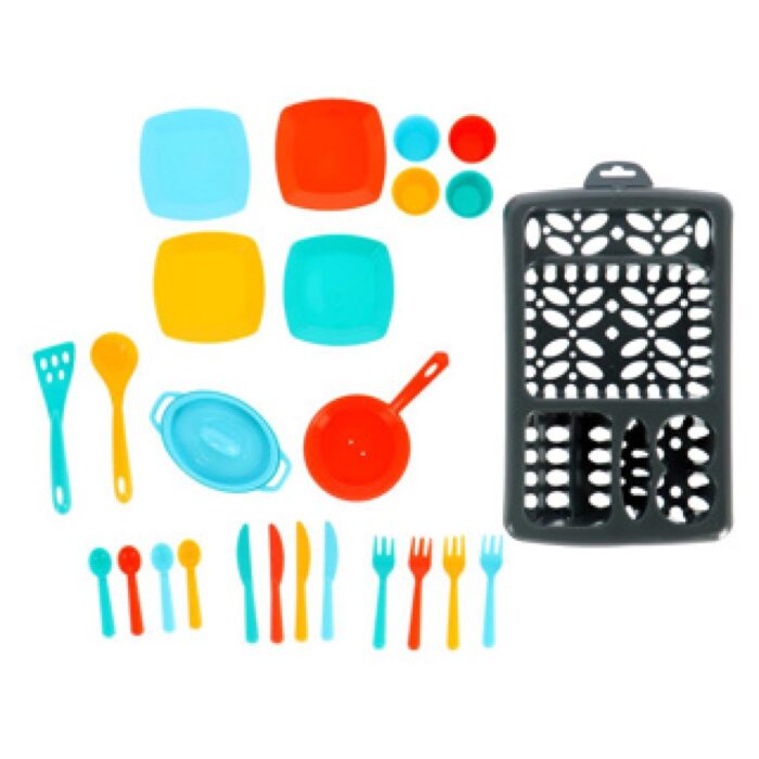 Afdruiprek Met Servies - Afbeelding 2