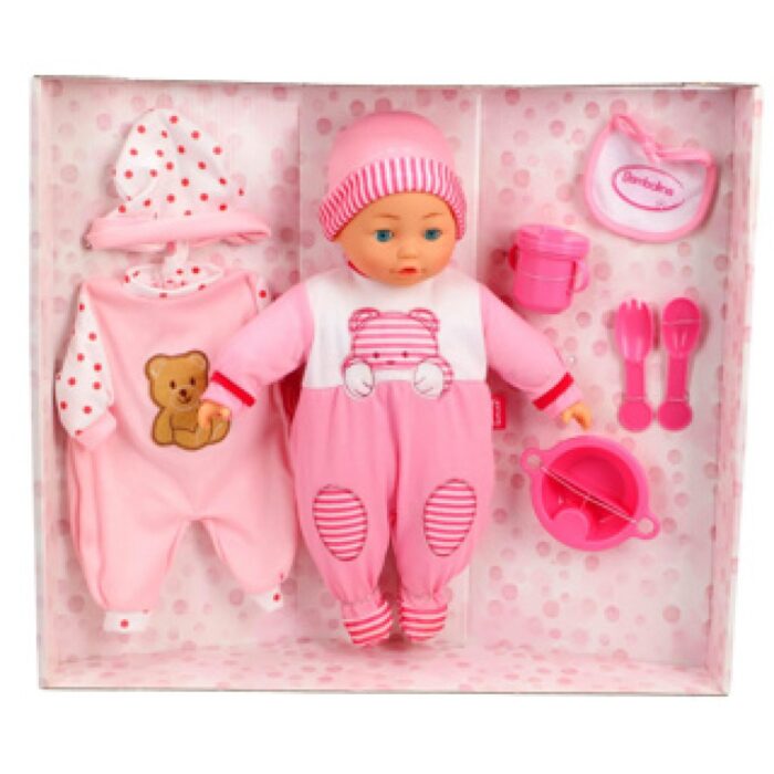 Bambolino pop 40 cm praat 50 Nederlandse zinnen - Afbeelding 2